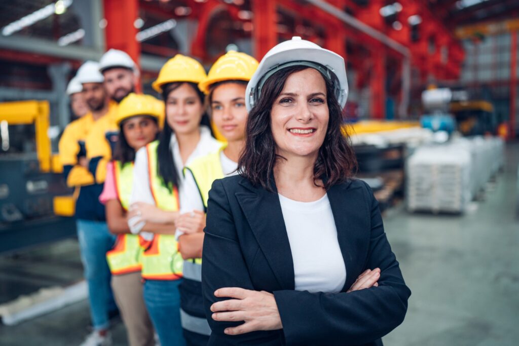 team and portrait of engineering employees standin 2024 07 09 00 44 24 utc
